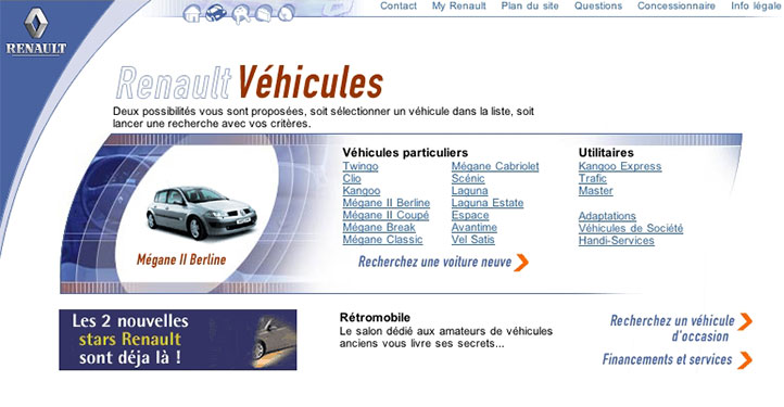 Renault Homepage